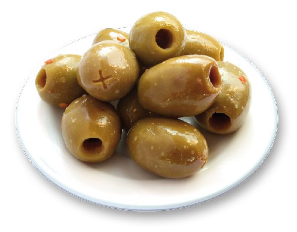olive verdi denocciolate condite