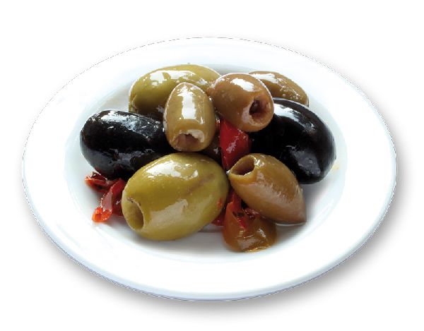 mix di olive condite
